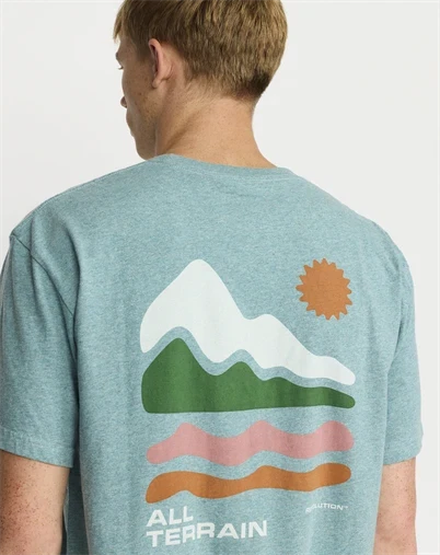 Revolution - Printed T-Shirt - Turquoise